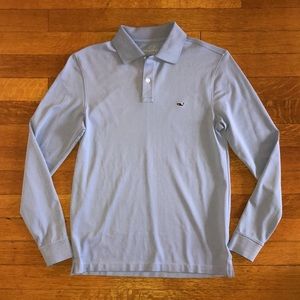 VV long sleeve polo!